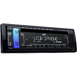 JVC KD-R691 Car Stereo Receiver & CD Player - USB/AUX Input