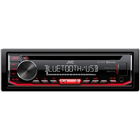 JVC KD-R794BT Car Stereo Digital Media Receiver & CD Player - Bluetooth & USB/AUX Input JVC KD-R794BT Car Stereo Digital Media Receiver & CD Player - Bluetooth & USB/AUX Input