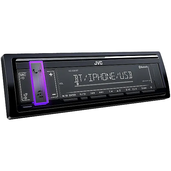 JVC KD-X361BT Car Stereo Digital Media Receiver - Bluetooth & USB/AUX Input JVC KD-X361BT Car Stereo Digital Media Receiver - Bluetooth & USB/AUX Input