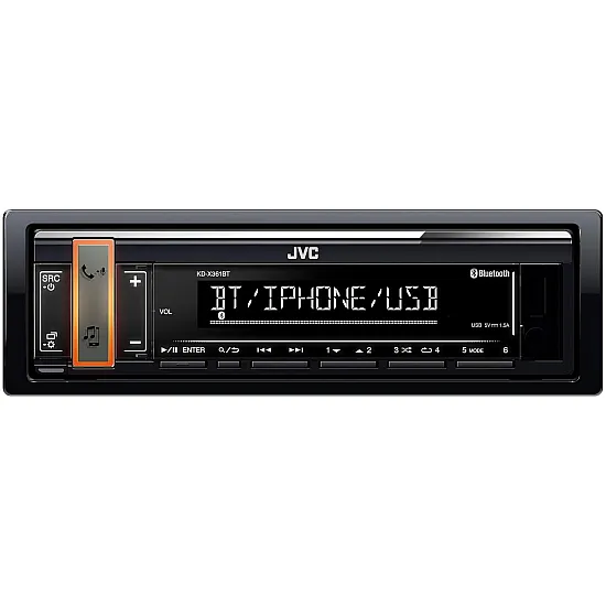 JVC KD-X361BT Car Stereo Digital Media Receiver - Bluetooth & USB/AUX Input JVC KD-X361BT Car Stereo Digital Media Receiver - Bluetooth & USB/AUX Input
