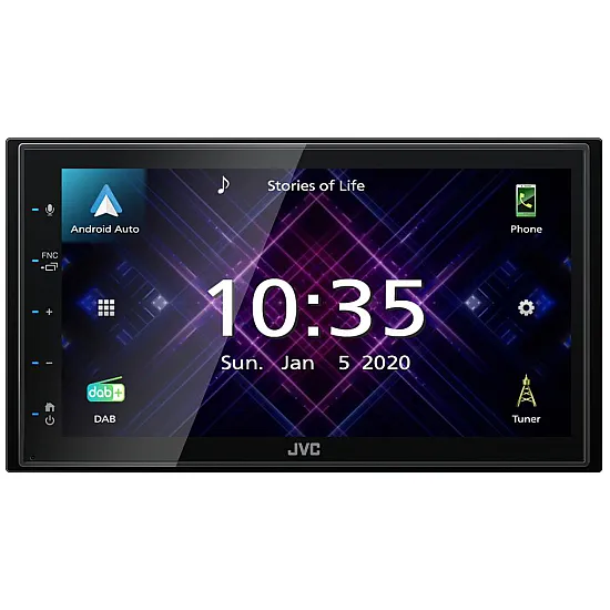 JVC KW-M565DBT Touch Screen Car Stereo - DAB+ Apple Carplay Android Auto Bluetooth USB AV Input JVC KW-M565DBT Touch Screen Car Stereo - DAB+ Apple Carplay Android Auto Bluetooth USB AV Input