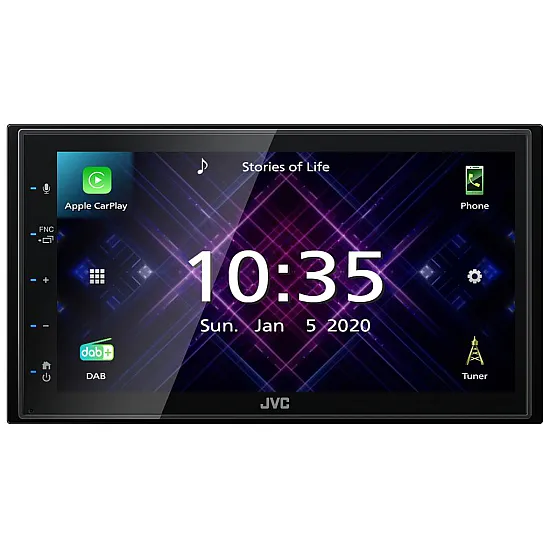 JVC KW-M565DBT Touch Screen Car Stereo - DAB+ Apple Carplay Android Auto Bluetooth USB AV Input JVC KW-M565DBT Touch Screen Car Stereo - DAB+ Apple Carplay Android Auto Bluetooth USB AV Input