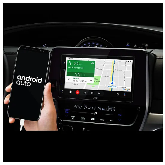 JVC KW-M560BT Car Stereo - Apple Carplay Android Auto Bluetooth USB AV Input JVC KW-M560BT Car Stereo - Apple Carplay Android Auto Bluetooth USB AV Input