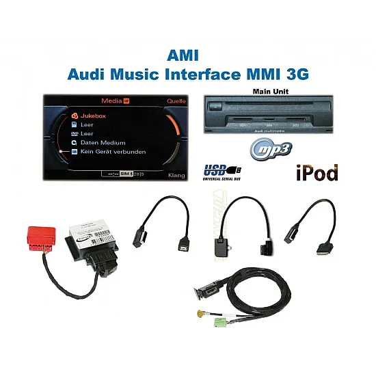 AMI 3G Music Interface Retrofit - Audi A5 8T/F