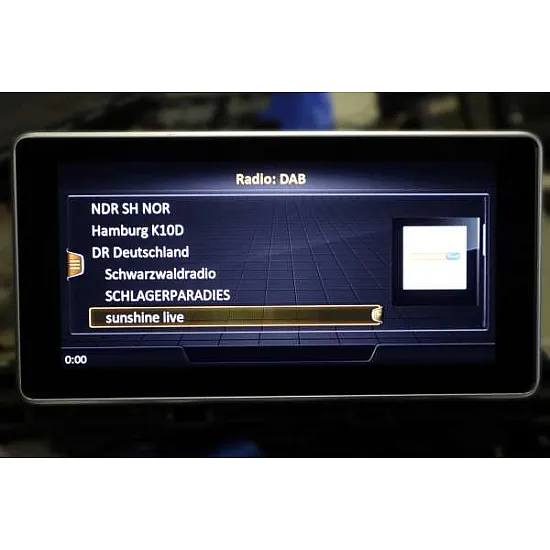 FISTUNE DAB, DAB+ Integration MIB I, MIB II Plug & Play -Audi - 47040