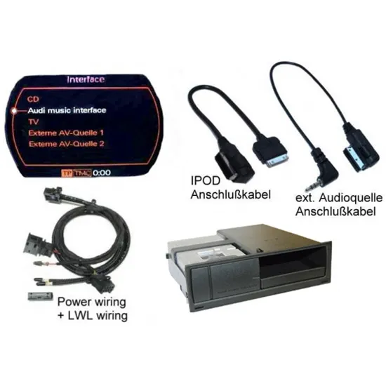 MMI 2G AMI Music Interface w/iPod Retrofit - Audi A6 4F MMI 2G AMI Music Interface w/iPod Retrofit - Audi A6 4F
