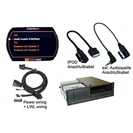 MMI 2G AMI Music Interface w/iPod Retrofit - Audi A8 4E