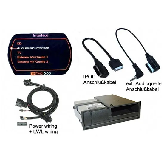 MMI 2G AMI Music Interface w/iPod Retrofit - Audi A8 4E MMI 2G AMI Music Interface w/iPod Retrofit - Audi A8 4E