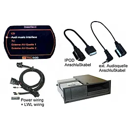W/MMI 2G AMI Music Interface w/iPod - Retrofit - Audi A4 8K