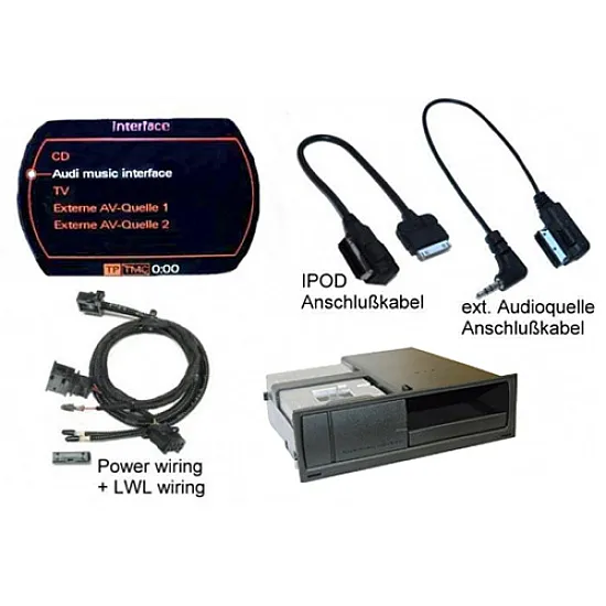W/MMI 2G AMI Music Interface w/iPod - Retrofit - Audi A4 8K W/MMI 2G AMI Music Interface w/iPod - Retrofit - Audi A4 8K