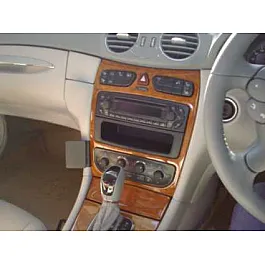 Mercedes CLK-Class Brodit ProClip Mounting Bracket - Angled mount (653071)