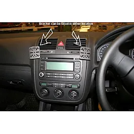 Dashmount 711091 Upper Console Mounting Bracket Volkswagen Golf V 2004 - 2009 Dashmount 711091 Upper Console Mounting Bracket Volkswagen Golf V 2004 - 2009