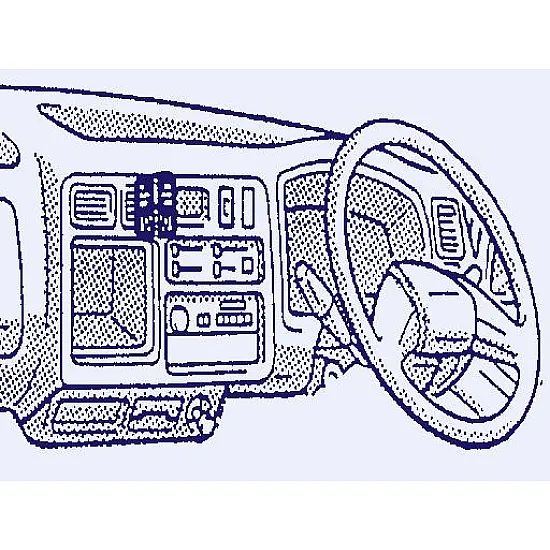 Dashmount 71552 Upper Console Mounting Bracket Toyota Dyna Upto 2001 Dashmount 71552 Upper Console Mounting Bracket Toyota Dyna Upto 2001
