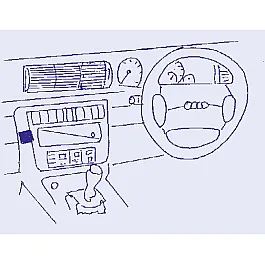 Dashmount 72075 Upper Console Mounting Bracket Audi A8 Up to 03/2004 Dashmount 72075 Upper Console Mounting Bracket Audi A8 Up to 03/2004