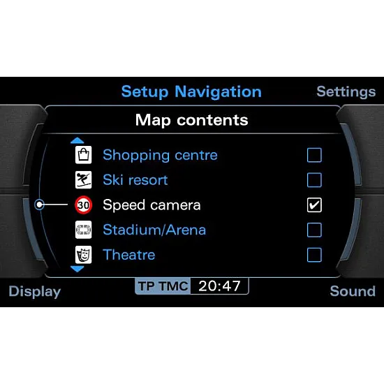 Audi TT High Res DVD Navigation Plus RNS-E (New Updated Model) Audi TT High Res DVD Navigation Plus RNS-E (New Updated Model)