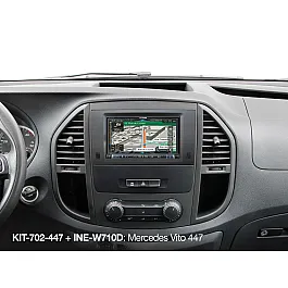 Alpine KIT-702-447 7” Kit Steering Wheel Remote Control Interface for Mercedes Vito (447)
