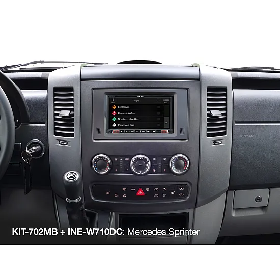 Alpine KIT-702MB 7-inch Installation Kit with CAN Interface for Mercedes Alpine KIT-702MB 7-inch Installation Kit with CAN Interface for Mercedes