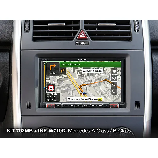 Alpine KIT-702MB 7-inch Installation Kit with CAN Interface for Mercedes Alpine KIT-702MB 7-inch Installation Kit with CAN Interface for Mercedes