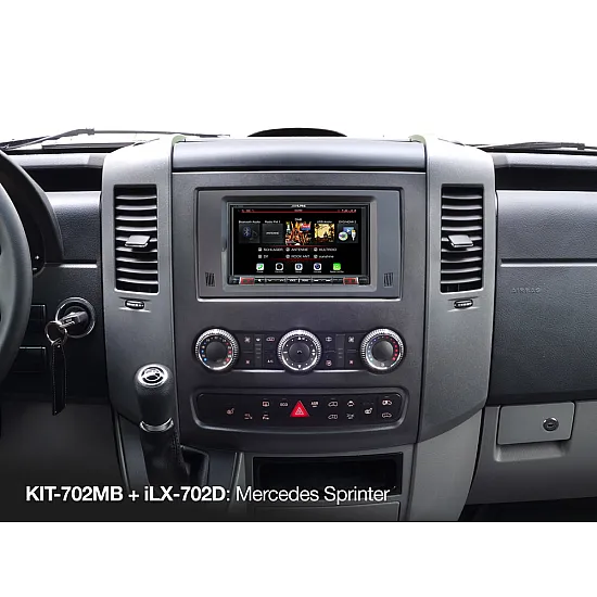 Alpine KIT-702MB 7-inch Installation Kit with CAN Interface for Mercedes Alpine KIT-702MB 7-inch Installation Kit with CAN Interface for Mercedes