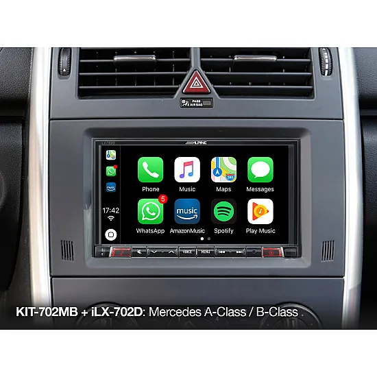 Alpine KIT-702MB 7-inch Installation Kit with CAN Interface for Mercedes Alpine KIT-702MB 7-inch Installation Kit with CAN Interface for Mercedes