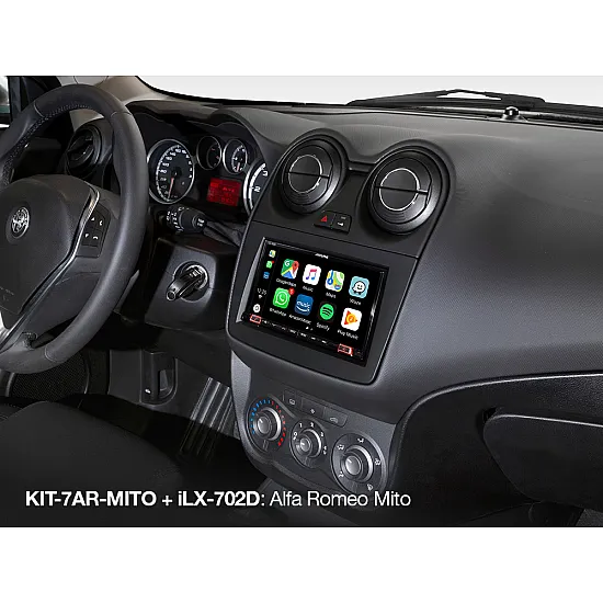 Alpine KIT-7AR-MITO 7-inch installation Kit for Alfa Romeo Mito (955)