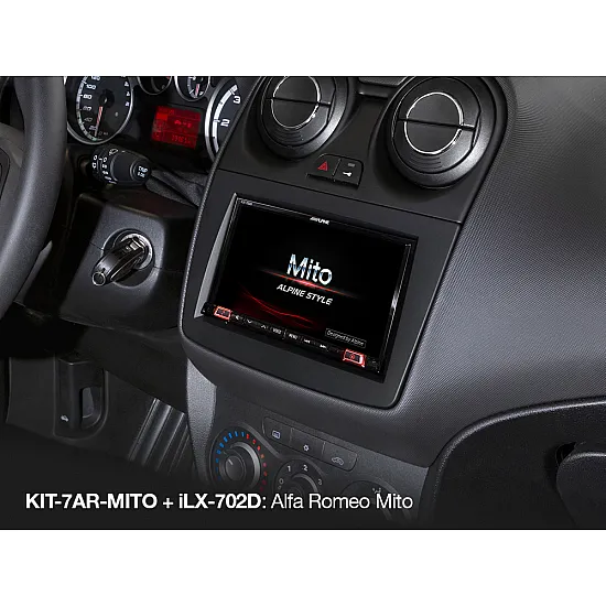 Alpine KIT-7AR-MITO 7-inch installation Kit for Alfa Romeo Mito (955)