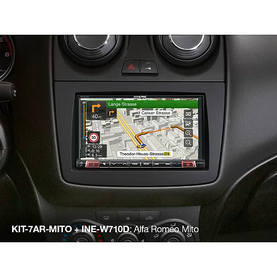 Alpine KIT-7AR-MITO 7-inch installation Kit for Alfa Romeo Mito (955)