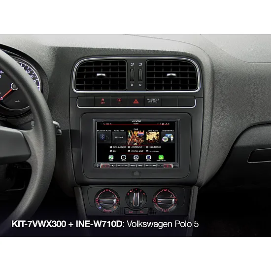 Alpine KIT-7VWX300 7” Installation Kit for Volkswagen platforms (MIB-PQ/Golf VI - Seat, Skoda and VW) Alpine KIT-7VWX300 7” Installation Kit for Volkswagen platforms (MIB-PQ/Golf VI - Seat, Skoda and VW)