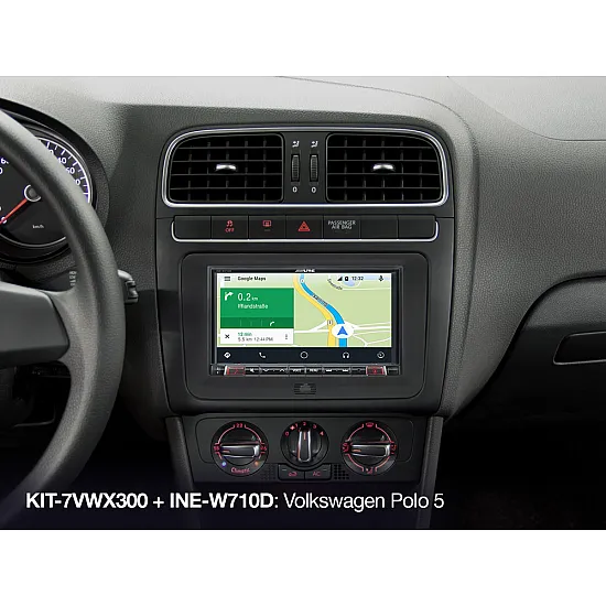 Alpine KIT-7VWX300 7” Installation Kit for Volkswagen platforms (MIB-PQ/Golf VI - Seat, Skoda and VW) Alpine KIT-7VWX300 7” Installation Kit for Volkswagen platforms (MIB-PQ/Golf VI - Seat, Skoda and VW)