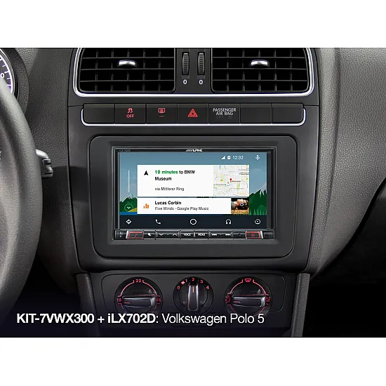 Alpine KIT-7VWX300 7” Installation Kit for Volkswagen platforms (MIB-PQ/Golf VI - Seat, Skoda and VW) Alpine KIT-7VWX300 7” Installation Kit for Volkswagen platforms (MIB-PQ/Golf VI - Seat, Skoda and VW)