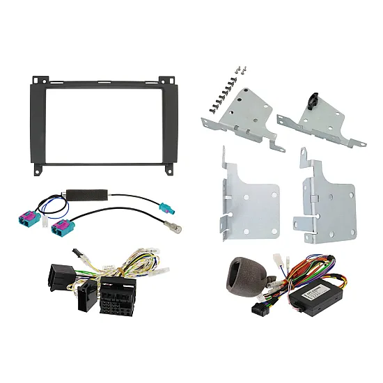 Alpine Installation Kit with CAN Interface and Steering Wheel Remote Control Interface for Mercedes - KIT-802MB Alpine Installation Kit with CAN Interface and Steering Wheel Remote Control Interface for Mercedes - KIT-802MB