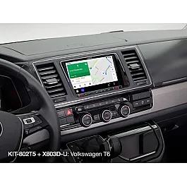 Alpine KIT-802T5 8 inch Installation Kit for Volkswagen T5 Facelift and T6 (7 H/E/J)