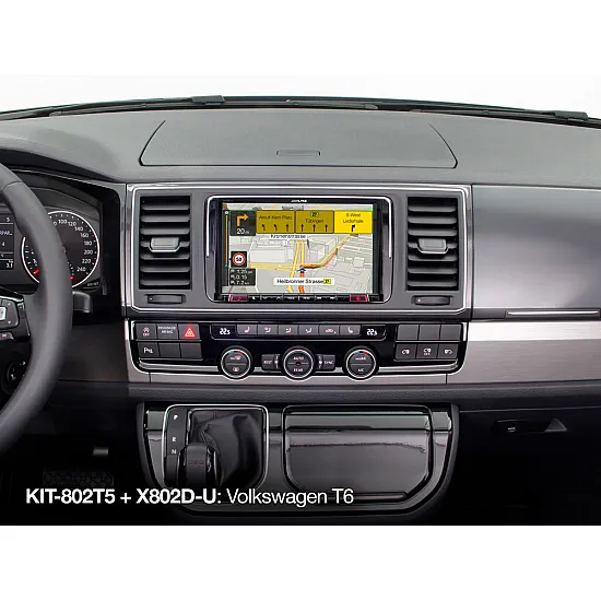 Alpine KIT-802T5 8 inch Installation Kit for Volkswagen T5 Facelift and T6 (7 H/E/J) Alpine KIT-802T5 8 inch Installation Kit for Volkswagen T5 Facelift and T6 (7 H/E/J)