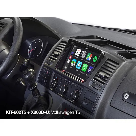 Alpine KIT-802T5 8 inch Installation Kit for Volkswagen T5 Facelift and T6 (7 H/E/J) Alpine KIT-802T5 8 inch Installation Kit for Volkswagen T5 Facelift and T6 (7 H/E/J)