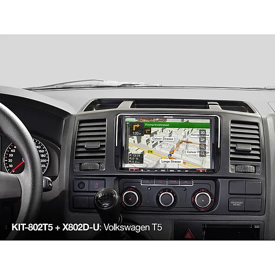 Alpine KIT-802T5 8 inch Installation Kit for Volkswagen T5 Facelift and T6 (7 H/E/J) Alpine KIT-802T5 8 inch Installation Kit for Volkswagen T5 Facelift and T6 (7 H/E/J)