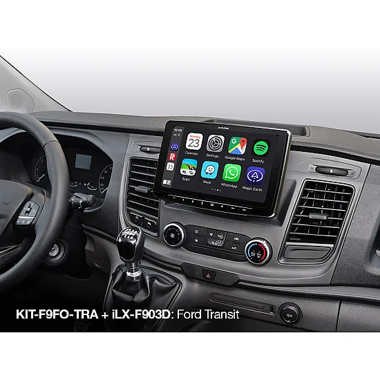 Alpine KIT-F9FO-TRA installation Kit for Ford Transit Custom Alpine KIT-F9FO-TRA installation Kit for Ford Transit Custom