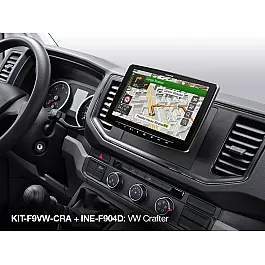 Alpine KIT-F9VW-CRA installation Kit for VW Crafter from 2017 and newer