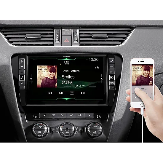 Alpine X903D-OC3 9” Touch Screen Navigation for Skoda Octavia 3 Apple Car Play, Android Auto Alpine X903D-OC3 9” Touch Screen Navigation for Skoda Octavia 3 Apple Car Play, Android Auto