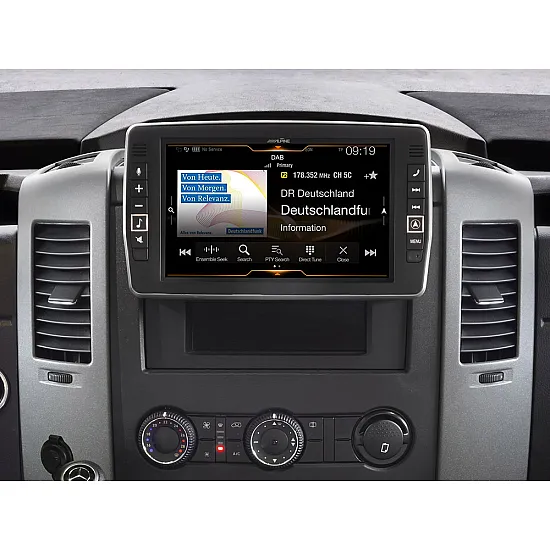 Alpine X903D-S906 9” Touch Screen Navigation for Mercedes Sprinter Apple Car Play Alpine X903D-S906 9” Touch Screen Navigation for Mercedes Sprinter Apple Car Play