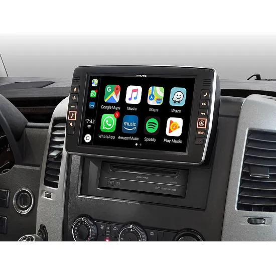 Alpine X903D-S906 9” Touch Screen Navigation for Mercedes Sprinter Apple Car Play Alpine X903D-S906 9” Touch Screen Navigation for Mercedes Sprinter Apple Car Play