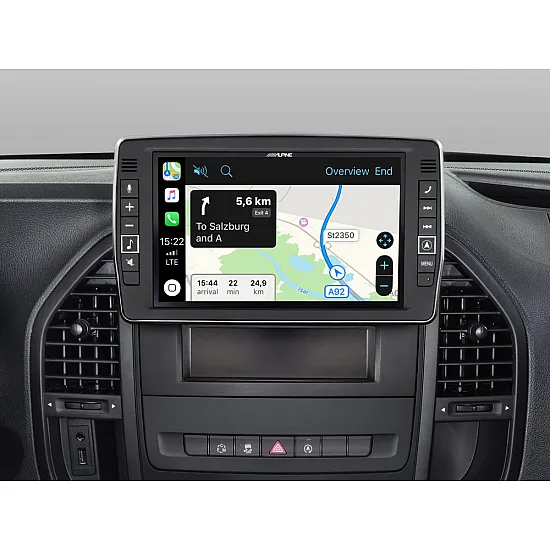 Alpine X903D-V447 9” Touch Screen Navigation for Mercedes Vito Apple Car Play, Android Auto Alpine X903D-V447 9” Touch Screen Navigation for Mercedes Vito Apple Car Play, Android Auto