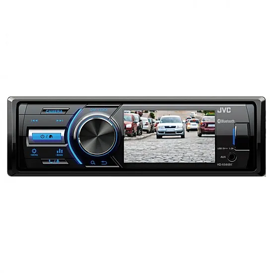 JVC KD-X560BT Digital Media Receiver Bluetooth Car Stereo iPod iPhone Direct Control JVC KD-X560BT Digital Media Receiver Bluetooth Car Stereo iPod iPhone Direct Control