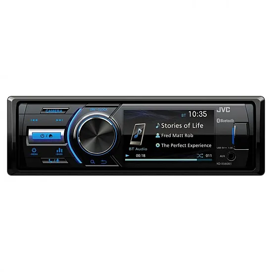 JVC KD-X560BT Digital Media Receiver Bluetooth Car Stereo iPod iPhone Direct Control JVC KD-X560BT Digital Media Receiver Bluetooth Car Stereo iPod iPhone Direct Control