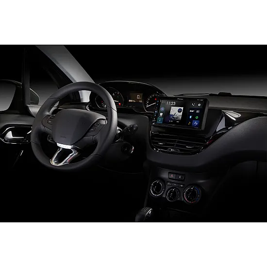 Pioneer SPH-EVO62DAB-208 DAB+ Radio Apple Car Play, Adroid, Bluetooth Stereo For Peugeot 208 / 2008