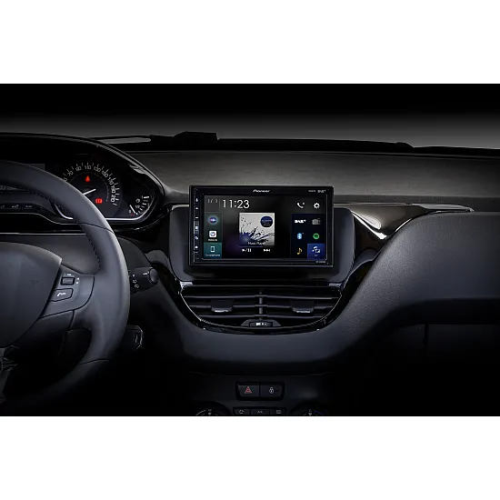 Pioneer SPH-EVO62DAB-208 DAB+ Radio Apple Car Play, Adroid, Bluetooth Stereo For Peugeot 208 / 2008