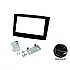 Connects2 Double DIN Stereo Fascia Plate Matt Black For Fiat - CT23FT23