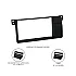 Connects2 Double DIN Stereo Fascia Plate For BMW - CT23BM03