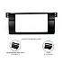 Connects2 Double DIN Stereo Fascia Plate For BMW - CT23BM07