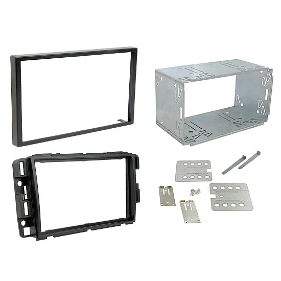 Connects2 Double DIN Stereo Fascia Plate For Cadillac - CT23CA01 Connects2 Double DIN Stereo Fascia Plate For Cadillac - CT23CA01