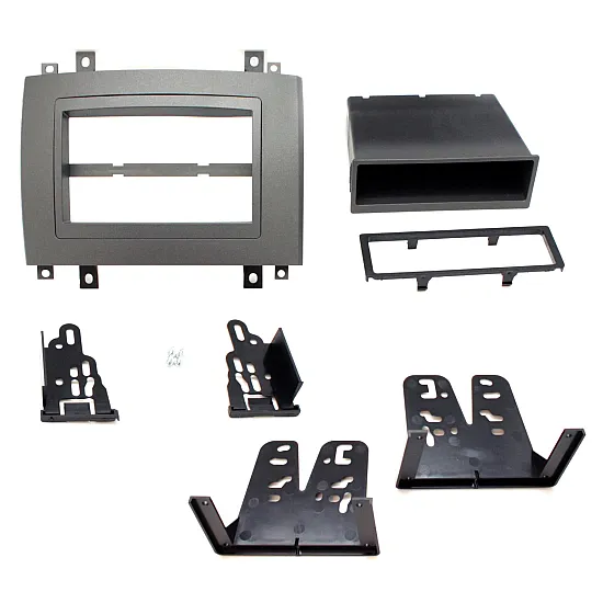 Connects2 Double DIN Stereo Fascia Plate For Cadillac - CT23CA02 Connects2 Double DIN Stereo Fascia Plate For Cadillac - CT23CA02